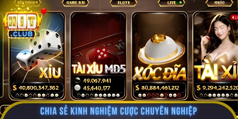 Chia sẻ kinh nghiệm cược chuyên nghiệp