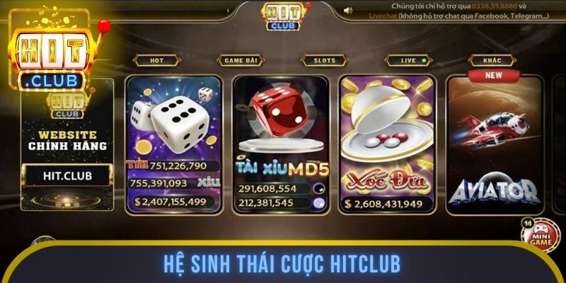 Hệ sinh thái cược HITCLUB