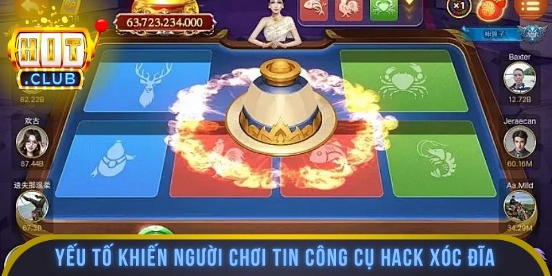 Những yếu tố khiến người chơi tin công cụ hack xóc đĩa