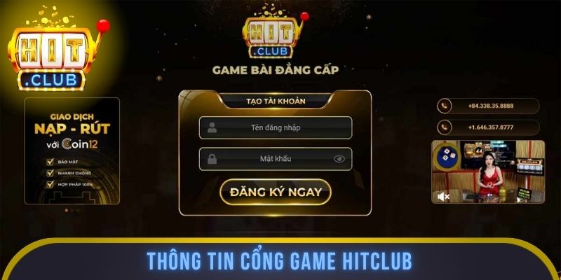 Thông tin cổng game HITCLUB