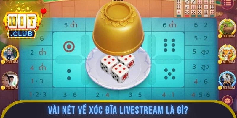 Vài nét về xóc đĩa livestream là gì?